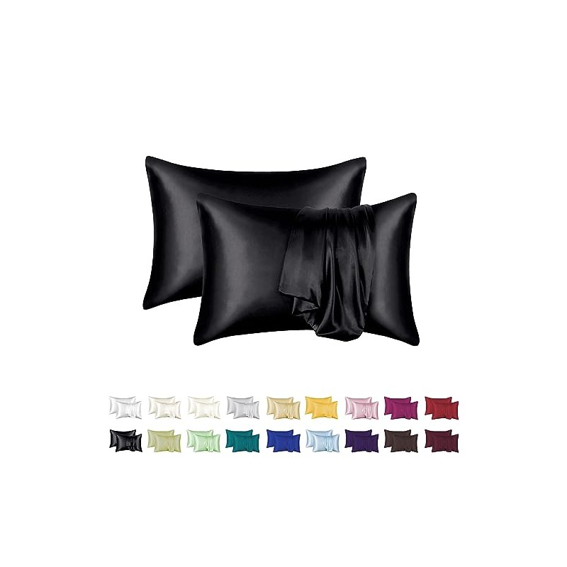 Luxurious Silky Satin Pillowcase for Hair and Skin - Set
