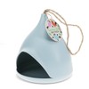 Bamboo Fibre Bird Feeder - Blue