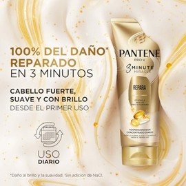 Pantene Pro Minute Miracle Repara Acondicionador Concentrado Diario 170