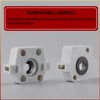 SUUJI 2 Pcs PA020015 Range Spark Ignition Switch Replacement Part