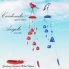 Gardenvy Blue Jay Bird Wind Chimes with Bells, Large Unique