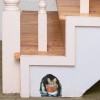 3D Wall Sticker Realistic Mouse Decal Miniature Mouse Hole Home