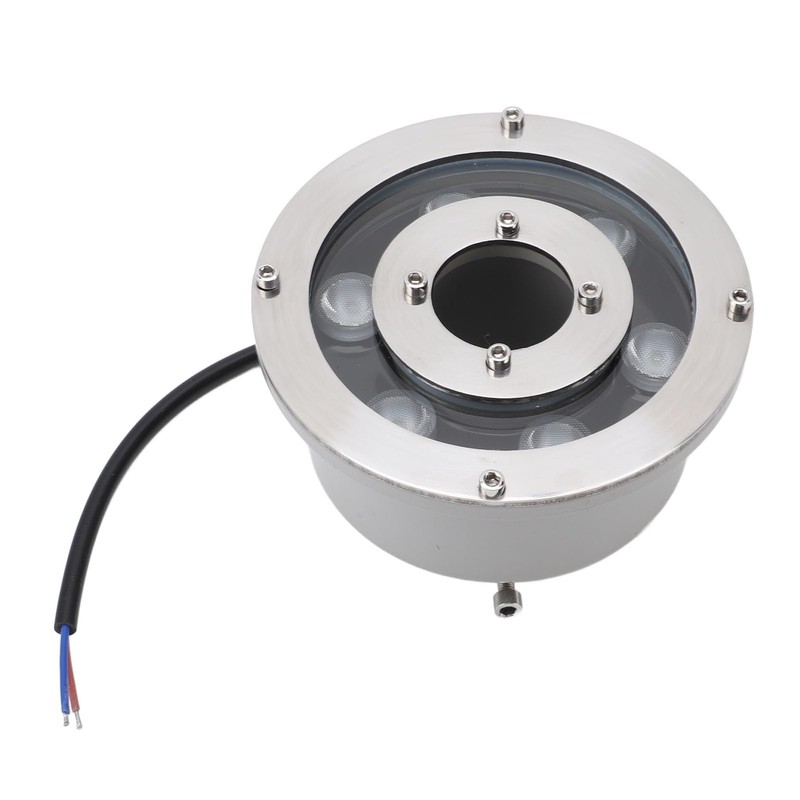 Zerodis LED Fountain Light, Stainless Steel, High Brightness, Submersible Underwater