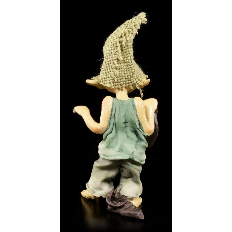 Cute Pixie Goblin Figurine Barefoot - Pssssst! | Gnome Gnome