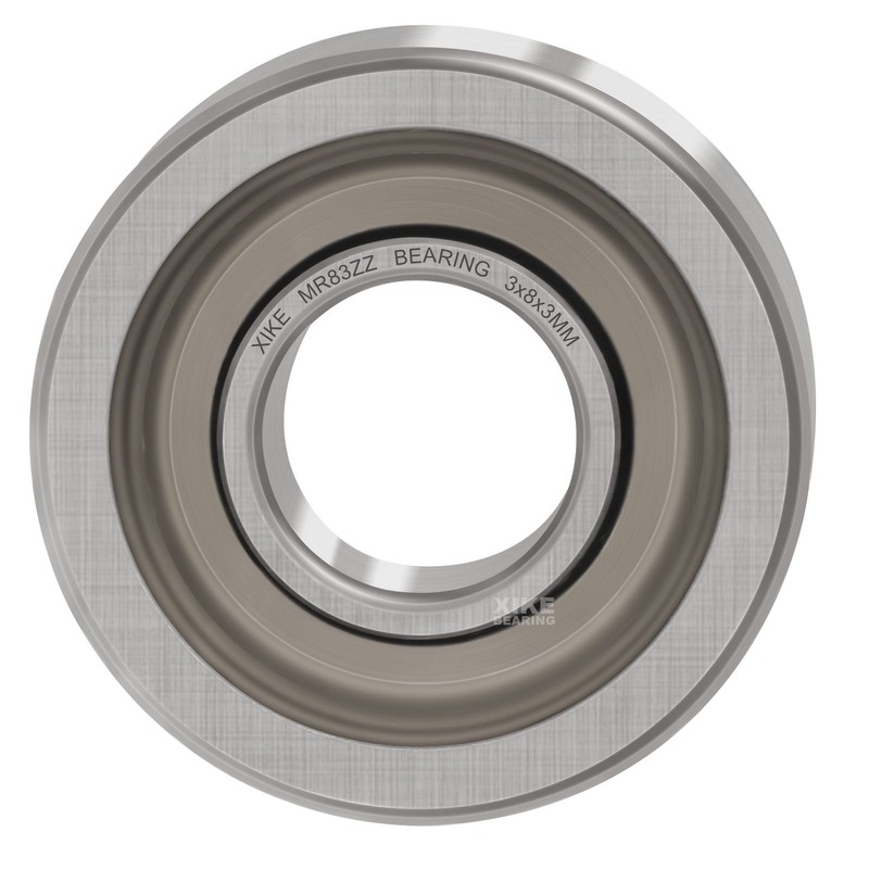 XIKE 10 Pcs MR83ZZ Bearings 3x8x3mm, Double Shield Seals Metal