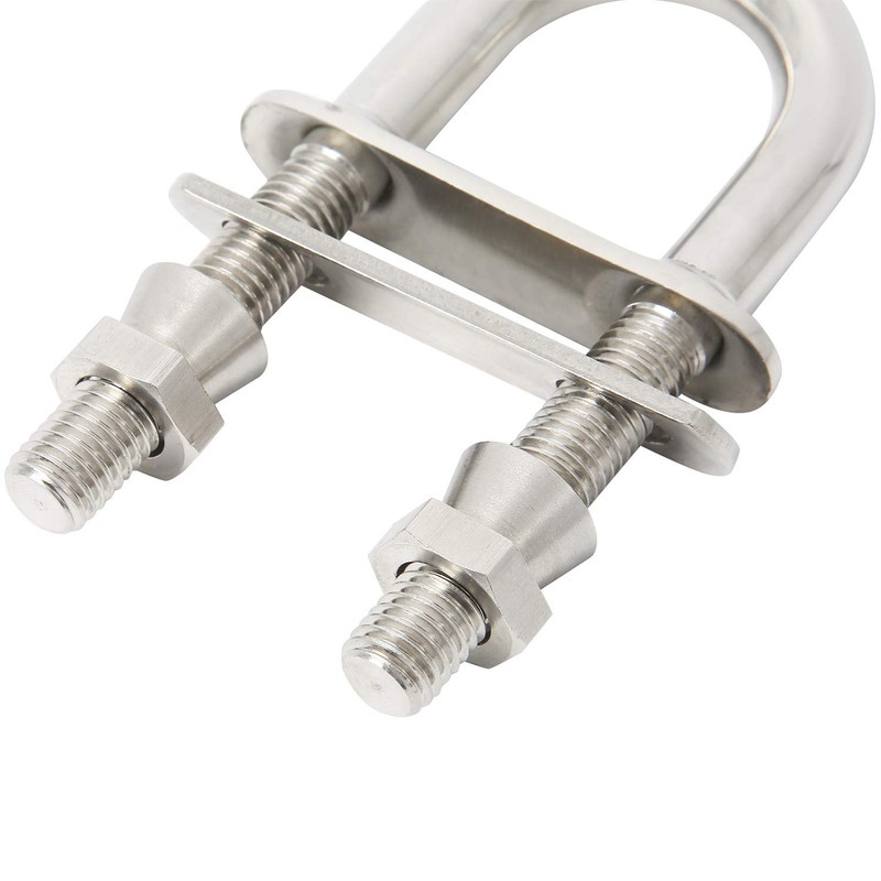 NovelBee 316 Stainless Steel Heavy Duty Stern Bow Eye U