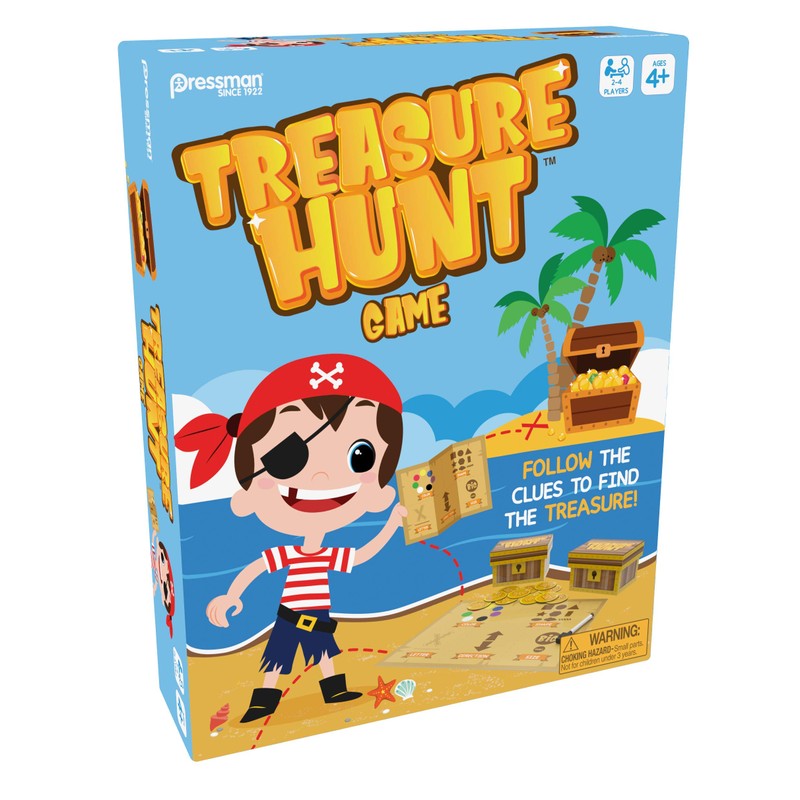 Treasure Hunt Game - Follow The Clues to Find The