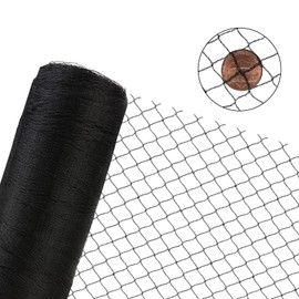 Vocray Bird Netting 10X30FT, Heavy Duty Deer Netting, Garden Netting Mesh for Blueberry Bushes, 1/2 Inch Mesh Netting for Plants Protection, Garden Net for Raised Beds,Fruit Tree Netting for Birds.