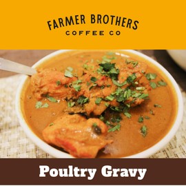Farmer Brothers Instant Poultry Gravy Mix, 15 oz Bag, 1 Pack – Easy-to-Prepare Powdered Gravy for Restaurants or Home Kitchens – Smooth, Savory Flavor Since 1912