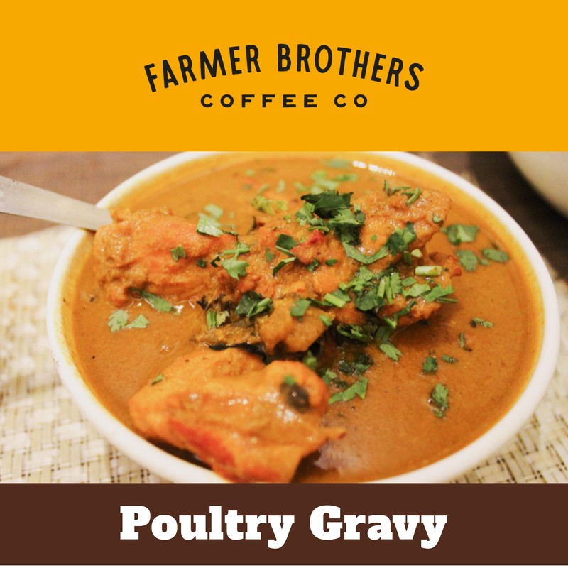 Farmer Brothers Instant Poultry Gravy Mix, 15 oz Bag, 1
