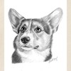 CafePress Corgi Tote Bag Natural Canvas Tote Bag, Reusable Shopping