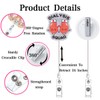 Dialysis Squad Kidney Badge Reel Retractable Accessories for Work Urine