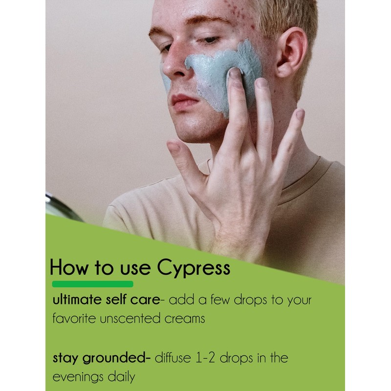 GreenHealth - 5 ml Cypress Essential Oil - 100% Pure