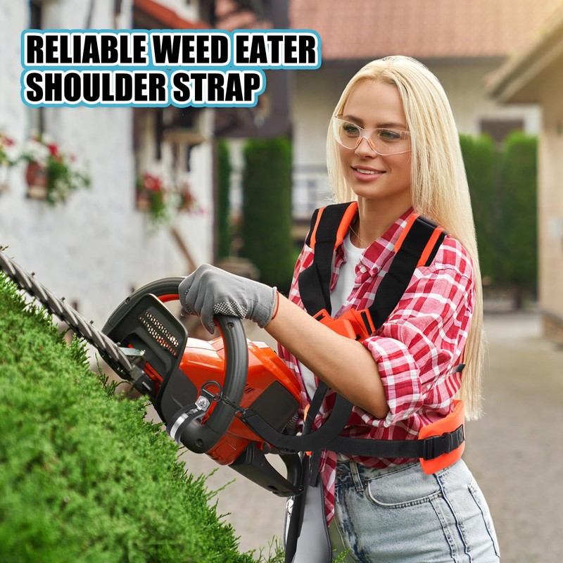 Threlaco 2 Set Trimmer Shoulder Strap Padded Belt Universal Adjustable