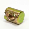 FixtureDisplays 10PK M6 X 10mm Cross Hole Nuts Barrel Nuts