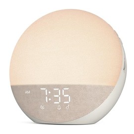 Daylight Alarm Clock Light Alarm Clock Sunrise Bluetooth: Natural Wake Up Light - 25 White Noise with Timer - RGB Night Light for Adults Children Bedroom