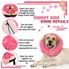 Inflatable Cone Collar for Large Medium Small Dogs, Soft Adjustable