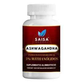 Ksm 240 Cápsulas Antiestrés Natural Reduce Cortisol Suplemento Saisa Herbal Ashwagan