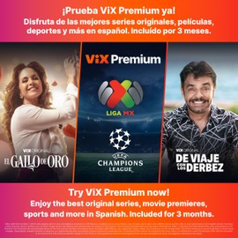 Roku Express Dispositivo de Streaming HD para TV (Spanish Edition) - Con VIX Premium, Control remoto con botones de acceso rápido I Roku Express HD Streaming Device for TV, with VIX Premium Offer