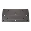 Front License Plate Bracket Black Compatible with 2018-2023 Land Rover