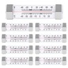 9 Pack Fridge Refrigerator Freezer Thermometer, Waterproof Analog, Large Dial,
