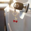 XFSRG Cherry Keyring Bag Pendant Key Ring Versatile Key Ring