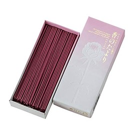 [Buddhist Altar Hasegawa] Incense Incense for Home, Less Smoke, Rose Scent, For Home Use, Japanese Kodo Incense, Rose Small