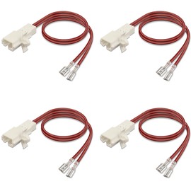 Naponal 4 Pcs 72-8105 Speaker Harness,Thicker Longer Professional Speaker Wire Harness Replacement Audio Cable Adapter Plug Connector for Toyota Tacoma 1995-2004