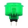 8pc Set of Sanwa OBSC-30-CG Clear Green Arcade Push Buttons