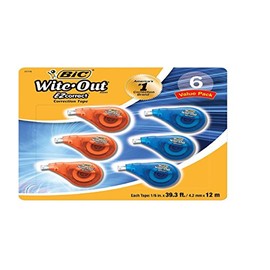 BIC America Wite Out Correction Tape