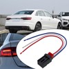 VGOL 2 Pieces Car Rear Light Wiring Harness Connection 3-Pin
