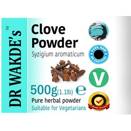 DR WAKDE'S Clove Powder - 1Kg (2.2lb) | Pure, Raw & Dried Powder | Natural Aroma and Freshness | Fine Powder | Vegan | Premium Grade | Nothing Added, Nothing Removed