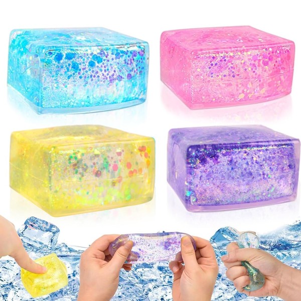 Nice Cube, Fidget Ball, Anti-Stress Adult Fidget Cube, Stress Balls,