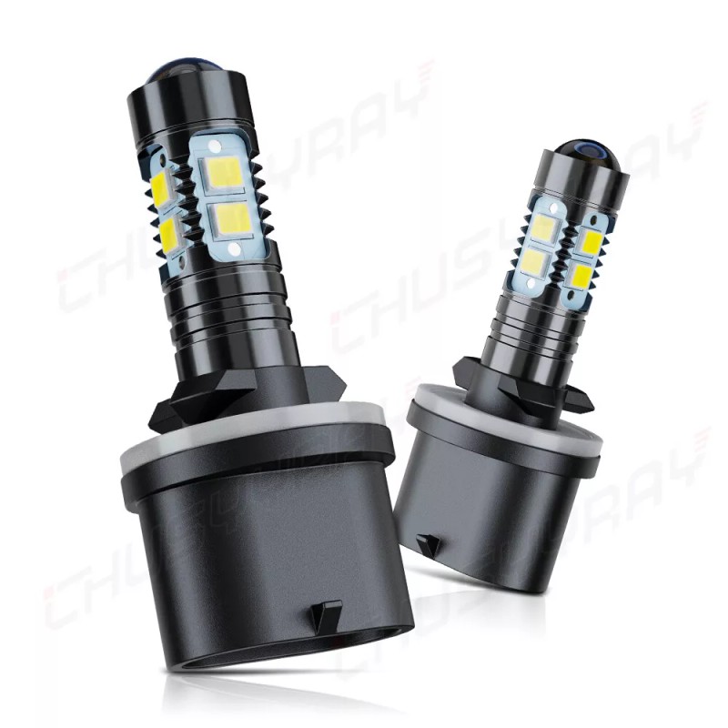 CHUSYYRAY LED Headlights Combo Bulbs Kit Fits Arctic Cat Powder