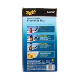 Meguiar’s M6385 Marine/RV Care New Boat Owner’s Essentials Box Kit, 1 Pack