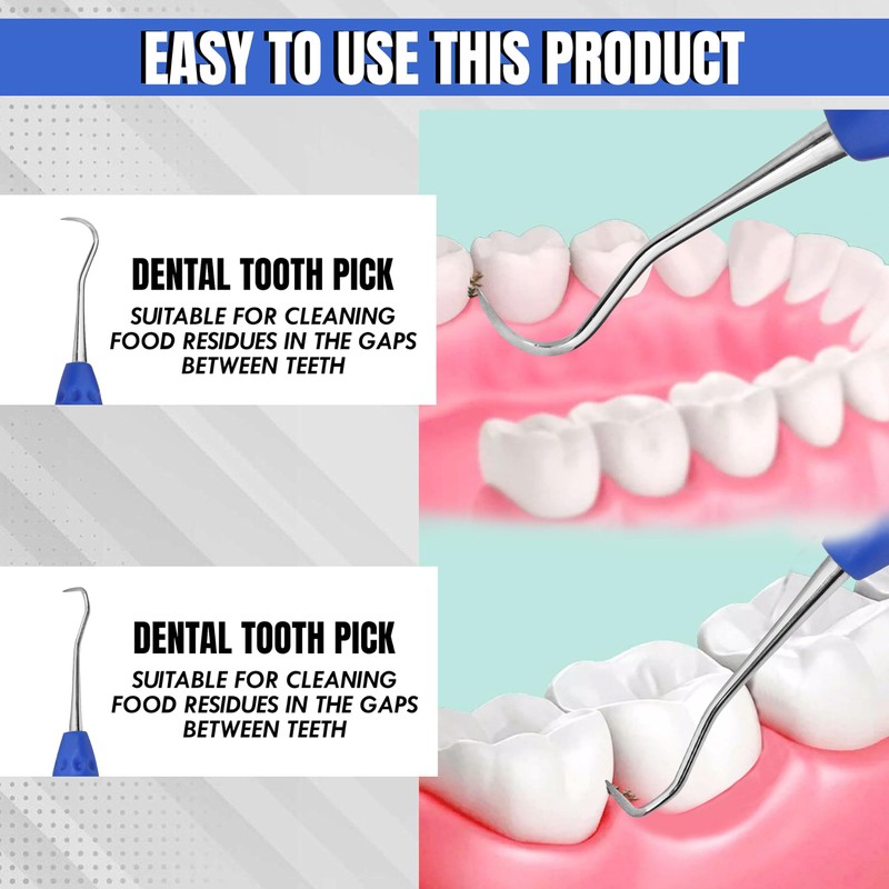 Professional Dental Tools Tartar Scraper for Dentist, Personal Use and