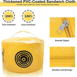 Golf Impact Bag Golf Swing Aids - Swing Trainer and Practice Tool Portable Power Hitting Bag Practice Tool for Beginner Golfers