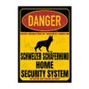 Swiss Shepherd Sign Danger Security System Door Sign Dog Sign