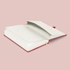 NOTIQUE Dotted Hardback Notebook, Notebook, Journal, Diary with Elastic Band
