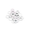 STRAIGHT M8 19-91708 Aluminum Washers, 30 Pieces