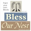 Stencils by Joanie Stencil Bless Our Nest Easy Prim Willow