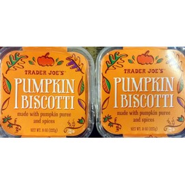 2 pkg. Trader Joes Pumpkin Biscotti