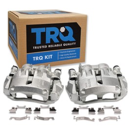 TRQ Front Brake Caliper Set Fits 2014-2020 Ram ProMaster 1500 2500 3500
