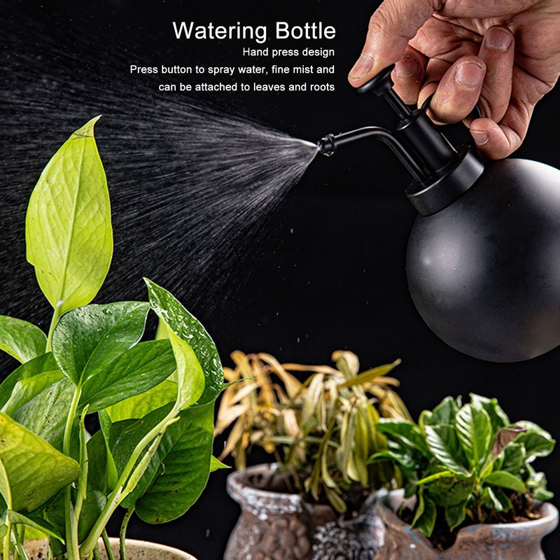 500ml Watering Pot Vintage Hand Press Spray Bottle Garden Balcony