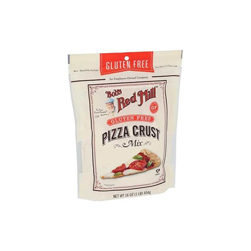 Bob's Red Mill Gluten Free Pizza Crust Mix, 16oz (Pack