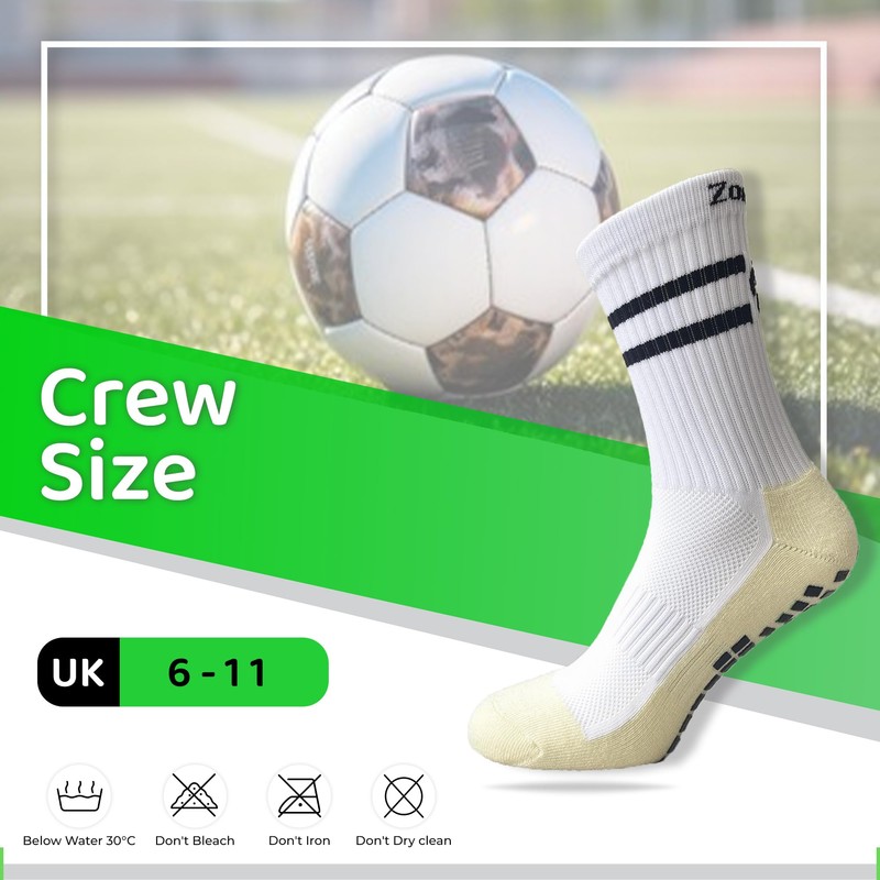 ZombaFlo grip socks (UK, Alpha, One Size, Regular, Regular, 3