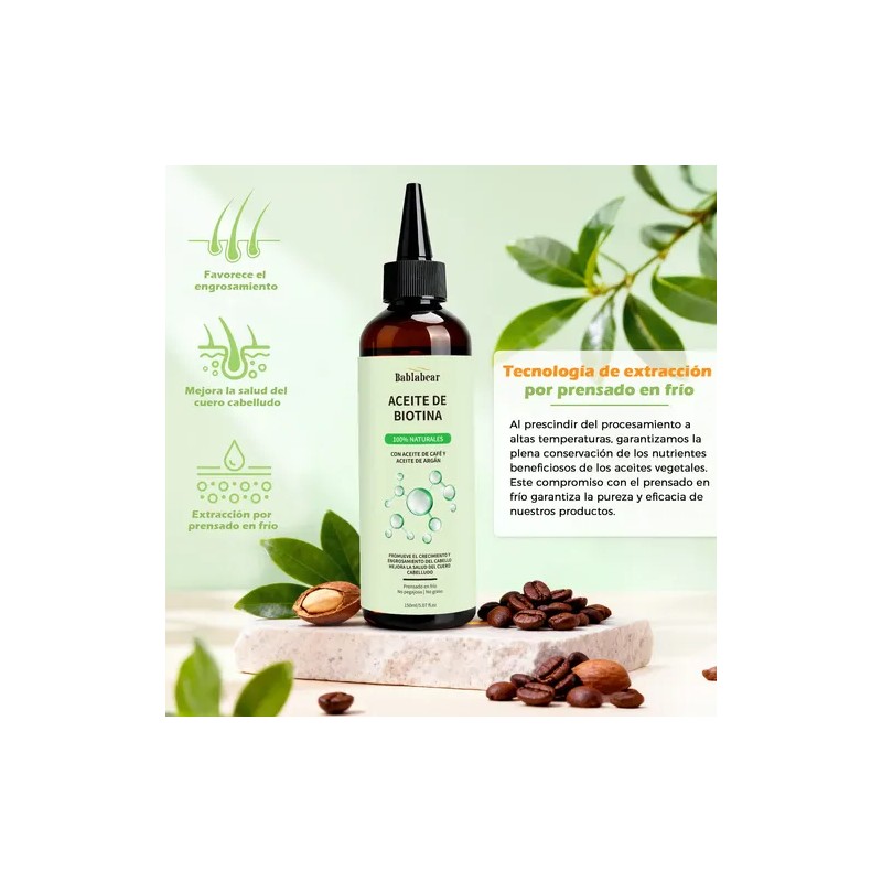 Aceite Para Cabello Aceite Capilar De Biotina 150 Ml Aceite