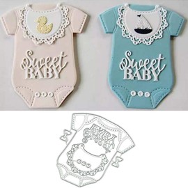 Baby Clothes Metal Die Cuts,Cutting Dies for Card Making Clearance,Embossing Dies for Scrapbooking, DIY Album Paper Cards Art Craft Decoration