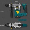 Enventor 1-1/4 Inch SDS-Plus 12.5A Heavy Duty Rotary Hammer Drill