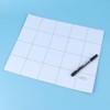 Hemobllo Magnetic Board Magnetic Work Mat Peg Board Magnetic Screw